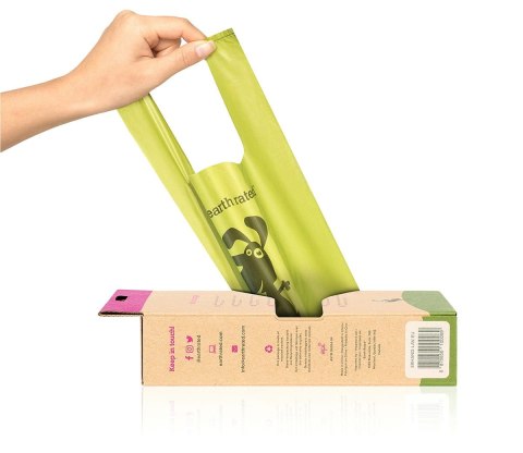 Reklamówki na psie kupki, lawendowe120 szt. EARTH RATED Reklamówki na psie kupki, lawendowe120 szt. EARTH RATED