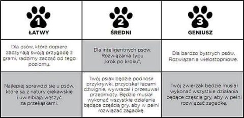 Nina Ottosson Dog Brick Level 2 - gra logiczna, puzzle dla psa, poziom 2 Nina Ottosson Dog Brick Level 2 - gra logiczna, puzzle dla psa, poziom 2