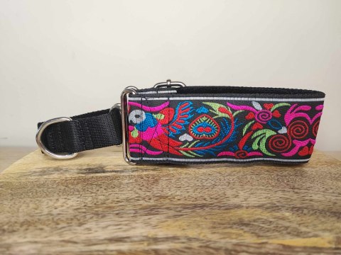 Obroża dla psa martingale, podszyta taśmą z aksamitu, Adventure Hunter. Obroża dla psa martingale, podszyta taśmą z aksamitu, Adventure Hunter.