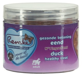 Mini przysmak dla psów małych ras - kaczka 100 g. Renske