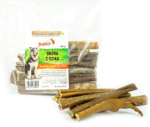 Skóra z dzika, naturalny gryzka dla psa 100 g. BALTO Skóra z dzika, naturalny gryzka dla psa 100 g. BALTO