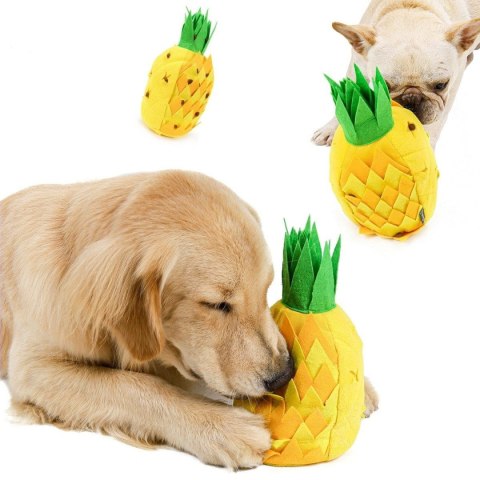 Zabawka węchowa dla psa ANANAS, DOGLEMI Zabawka węchowa dla psa ANANAS, DOGLEMI