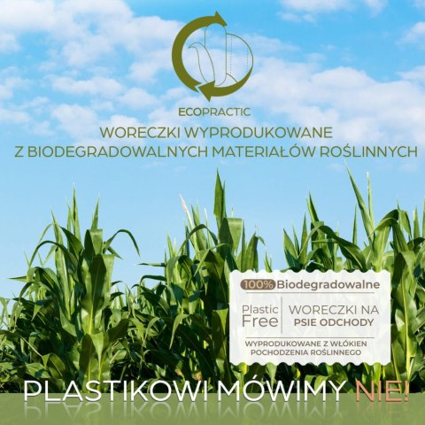 Bioworeczki na psie kupy 120 szt. czarne Bioworeczki na psie kupy 120 szt. czarne