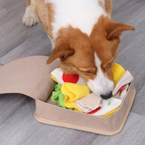 Zabawka węchowa dla psa PUDEŁKO PIZZY, DOGLEMI Zabawka węchowa dla psa PUDEŁKO PIZZY, DOGLEMI