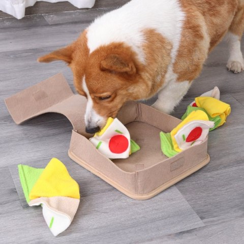 Zabawka węchowa dla psa PUDEŁKO PIZZY, DOGLEMI Zabawka węchowa dla psa PUDEŁKO PIZZY, DOGLEMI
