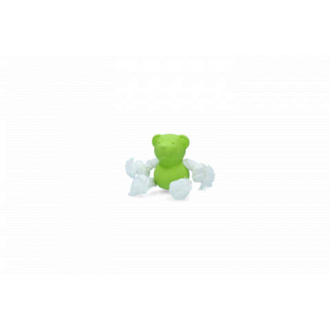 Mini aport dla psa, gumowy miś z linami 7cm. Dog Comets Mini aport dla psa, gumowy miś z linami 7cm. Dog Comets