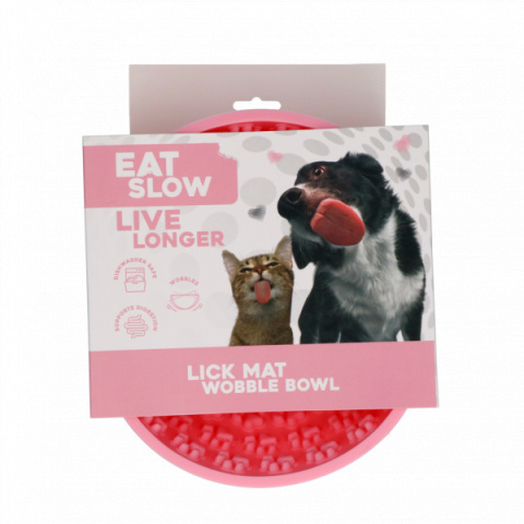 Mata do wylizywania jedzonka dla psa Wobble Bowl, Eat Slow Mata do wylizywania jedzonka dla psa Wobble Bowl, Eat Slow