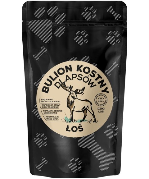 BULION KOSTNY dla psów DZIKI ŁOŚ 230ml. Food Studio Chefs BULION KOSTNY dla psów DZIKI ŁOŚ 230ml. Food Studio Chefs
