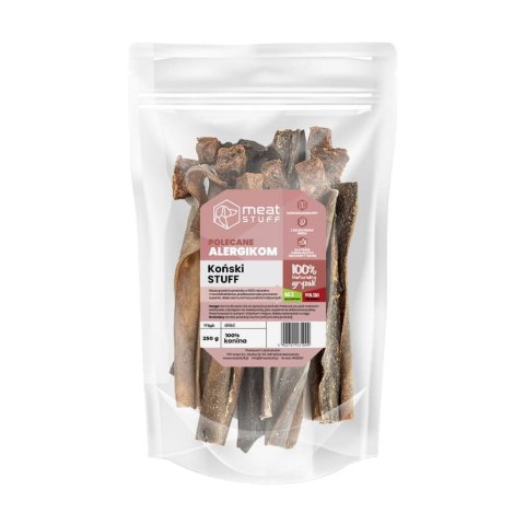 Koński STUFF - zestaw gryzaków dla psa 250 g. Meat STUFF Koński STUFF - zestaw gryzaków dla psa 250 g. Meat STUFF