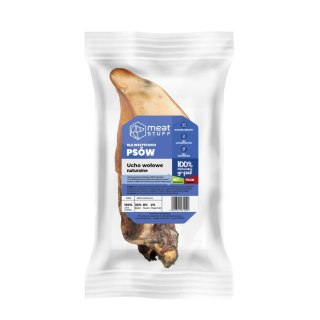Ucho wołowe, naturalny gryzak dla psa ( 3 szt.),Meat STUFF
