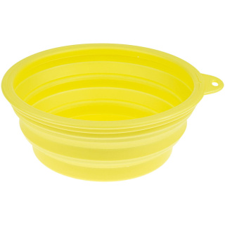 Silikonowa miska podróżna dla psa, 18 cm.