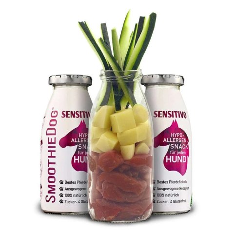 Naturalna, płynna przekąska dla psów z koniny, SmoothieDog Naturalna, płynna przekąska dla psów z koniny, SmoothieDog