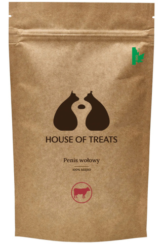 Penis wołowy, naturalny gryzak dla psów 3 szt.. House of Treats