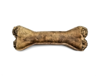 Kość do żucia, gryzak dla psa, skóra owcza z brokułem 12cm. Sheep Line, Syta Micha