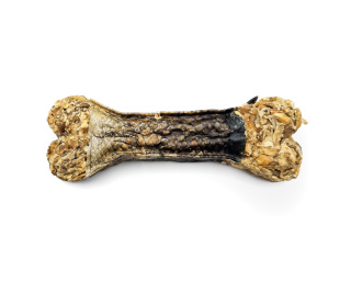 Kość do żucia, gryzak dla psa, Owca w skórze łososia z jeżyną 12cm. Sheep Line, Syta Micha