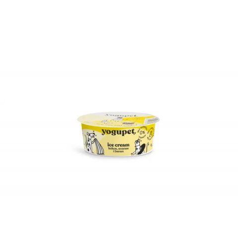 LODY dla psa i kota Yellow Ice 110g. żółte owoce, Yogupet LODY dla psa i kota Yellow Ice 110g. żółte owoce, Yogupet