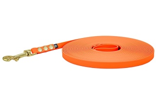 Linka z Biothane dla psa, Neon Orange, 13mm, ACC DOG