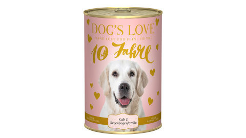 Mokra karma dla psa, cielęcina z pstrągiem i jabłkiem 400g. DOG'S LOVE Mokra karma dla psa, cielęcina z pstrągiem i jabłkiem 400g. DOG'S LOVE