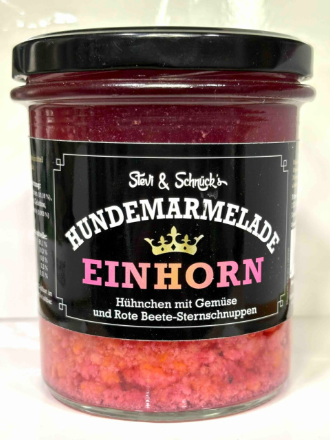 Stevi & Schnück‘s Hundemarmelade Einhorn DŻEM DOBRY JEDNOROŻEC 275g Stevi & Schnück‘s Hundemarmelade Einhorn DŻEM DOBRY JEDNOROŻEC 275g