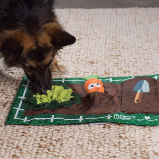 Sensoryczna mata węchowa dla psa, OGRÓD, Activity Matz Garden Game 56x36cm, Nina Ottosson