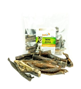 Skóra jelenia, naturalny gryzak dla psa 250g. BALTO