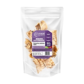 Tchawica wołowa cięta, naturalny gryzak dla psa 250g. Meat STUFF