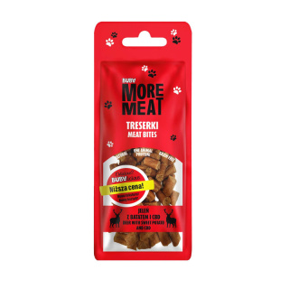Treserki dla psa z jeleniem, batatem i CBD 50g. BUBAlicious More Meat, BUBA
