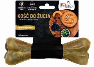 Kość do żucia dla psa HIPOALERGICZNA z koniną 13,5 cm.Syta Micha