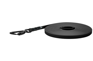 Linka z Biothane dla psa, Black, 16mm, ACC DOG
