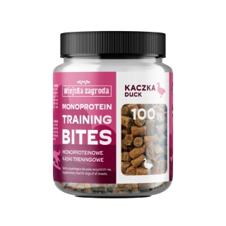 Monoproteinowe treningówki dla psa z kaczki, 150g. Wiejska Zagroda